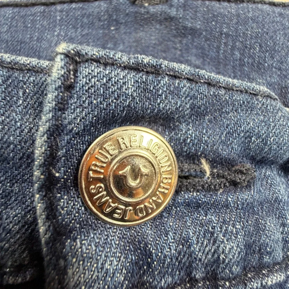 True Religion Mens Rocco‎ Relaxed Skinny Jeans Indigo Dark Wash Size 44x30 40